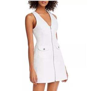 •Cinq a Sept• white Irena denim mini dress